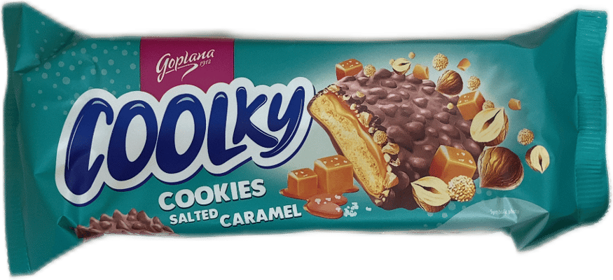 Goplana Coolky kex með saltkaramellu 140 g