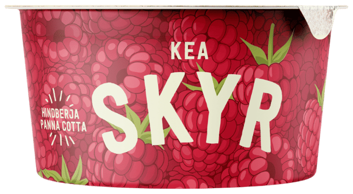 Kea skyr hindberja panna cotta 200 g