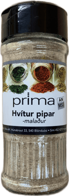 Prima Hvítur pipar malaður 45 g