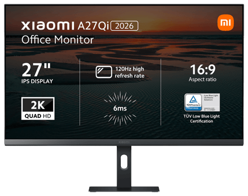 Xiaomi 2K Monitor A27Qi 2026 tölvuskjár