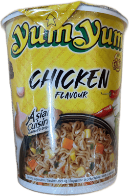 Yum Yum skyndinúðlur með kjúklingabragði 70 g
