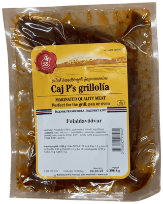 SS Folaldavöðvar í Caj P's grillolíu 396 g