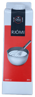 Gott í Matinn Rjómi 36% 1000 ml