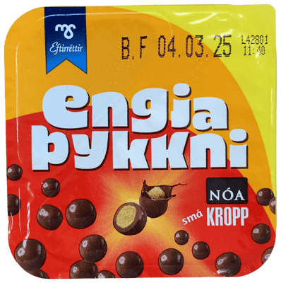 MS Engjaþykkni með vanillu og Nóa Smákroppi 150 g