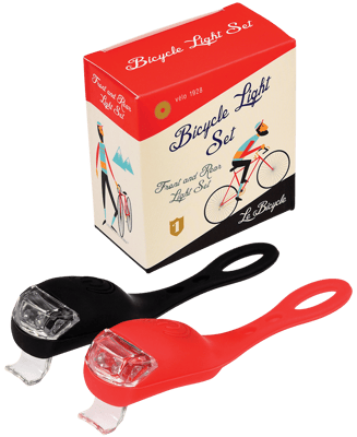 Hjólaljós - 2 LED Bicycle Lights