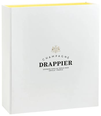 Þriggja flösku harðspjalda gjafakassi frá Drappier