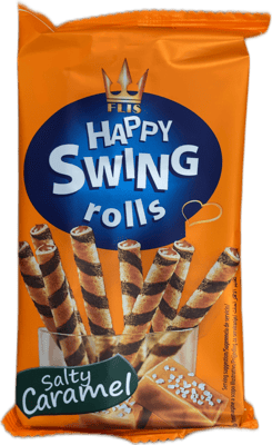 Flis Happy Swing Rolls saltkaramellu 150 g