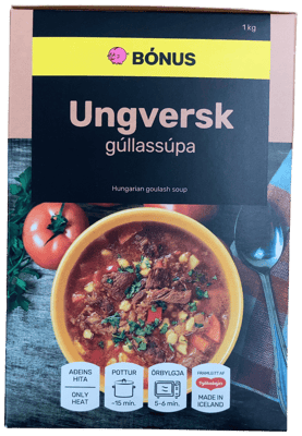 Bónus Ungversk gúllassúpa 1000 g