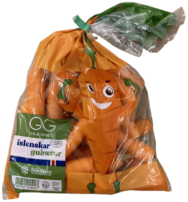 GG Grænmeti Íslenskar gulrætur 500 g