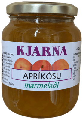 Kjarna Apríkósu marmelaði 400 g