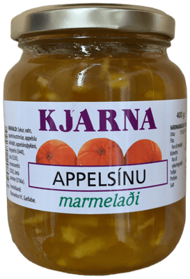 Kjarna Appelsínu Marmelaði 400 g