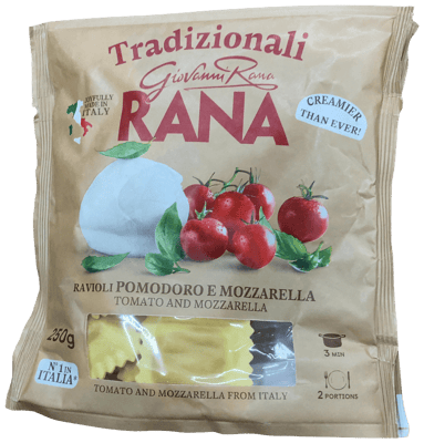 Giovanni Rana Tradizionali ravíólí með tómötum og mozzarella 250 g