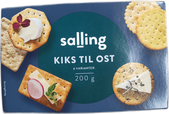 Salling ostakex, 6 tegundir, 200 g