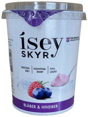 Ísey Skyr Kolvetnaskert Bláber & Hindber 500 g
