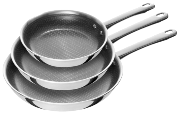 Henckels by Zwilling Valley pönnusett 3 stk