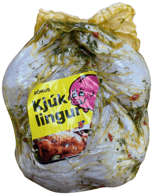 Bónus Íslenskur heill kryddaður kjúklingur 1710 g
