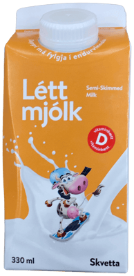 MS Léttmjólk D-vítamínbætt 330 ml