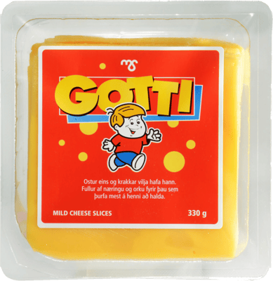 Gotti mildar ostsneiðar 330 g