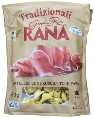 Giovanni Rana tortellini með Prosciutto di Parma 250 g