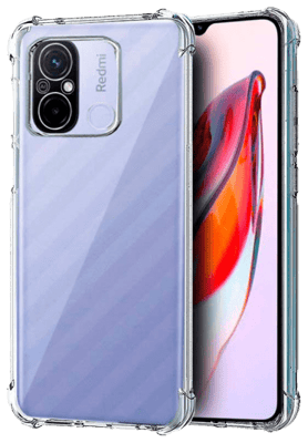 Redmi 12C - Glært sílíkon hulstur