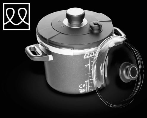 AMT þrýstipottur 24 cm. - 5,5 l.