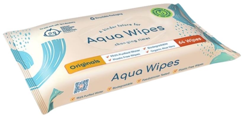 Aqua Wipes Originals – Wet Wipes blautþurrkur 64stk