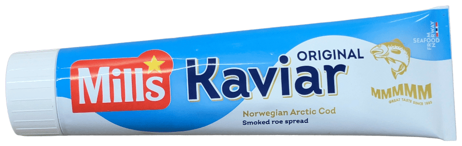 Mills Kavíar Original norskt léttreykt þorskhrognamauk 185 g