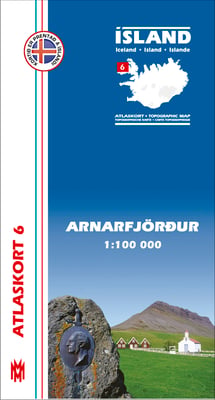 Arnarfjörður 1:100 000 - Atlaskort 6