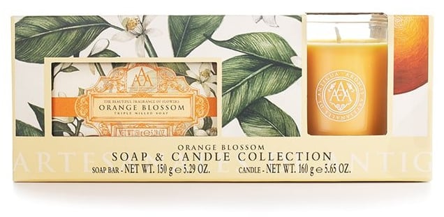 Aromas Artesanales de Antigua Orange Blossom Gjafa- og dekursett