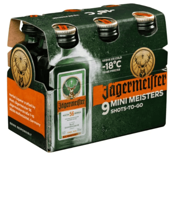 Jägermeister / 6 x 2 cl.