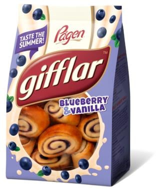 Pagen snúðar bláber & vanilla 260 g