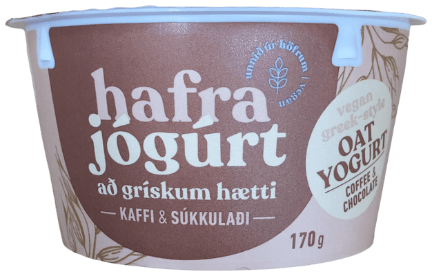 Vera Örnudóttir Hafra Jógúrt Að Grískum Hætti Kaffi & Súkkulaði 170 g