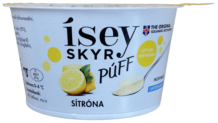 Ísey Skyr Púff Sítróna 125 g