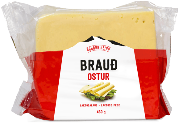 MS Brauðostur Laktósalaus 26% 460 g