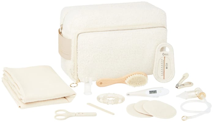 Baby Toilet Bag – snyrtitaska barnsins – Curl White