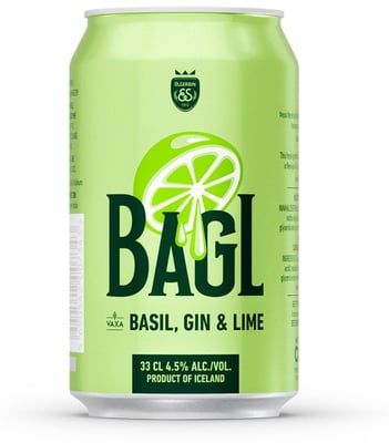 BAGL / Basil, Gin, Límóna / 6 í kippu