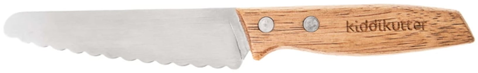 Barnahnífur viðarhandfang