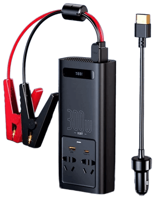 Baseus Car Power Inverter 300W spennubreytir í bíl