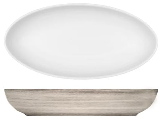Bauscher MR diskur sporöskjulaga 28 cm.