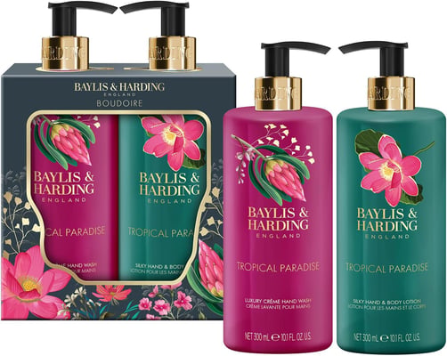 Baylis & Harding Boudoire Tropical Paradise Handsápa & Handáburður í setti