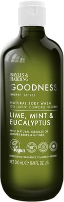 Baylis & Harding Goodness Awaken Lime, Mint & Eucalyptus Hand & Body Lotion, 500 ml
