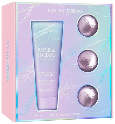 Baylis & Harding Jojoba, Vanilla & Almond Lúxus Draumkent Baðvöru Gjafasett