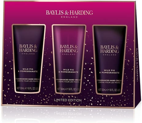 Baylis & Harding Wild Fig & Pomegranate lúxus handáburður 3 í setti