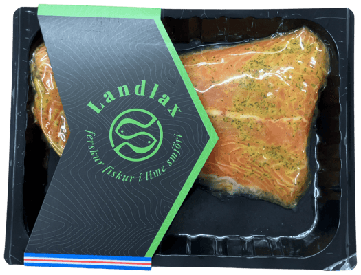 Landlax Lax í lime smjöri 417 g