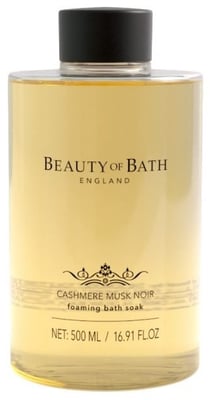 Beauty of Bath Cashmere Musk Noir Freyðandi Bath Soak