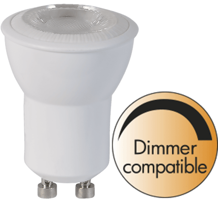 GU10 mini 4W LED 250lm Dimmable