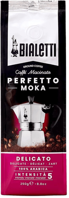 Bialetti Delicato Kaffi 250g malað