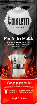 Bialetti Karamellu Kaffi 250g malað