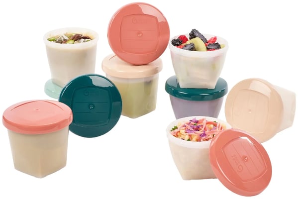 Bio-sourced Babybols Food Storage – matarbox 8 stkx250ml + 8 stkx180 ml