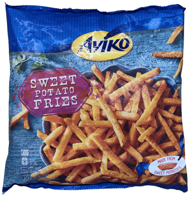 Aviko sætkartöflufranskar 450 g